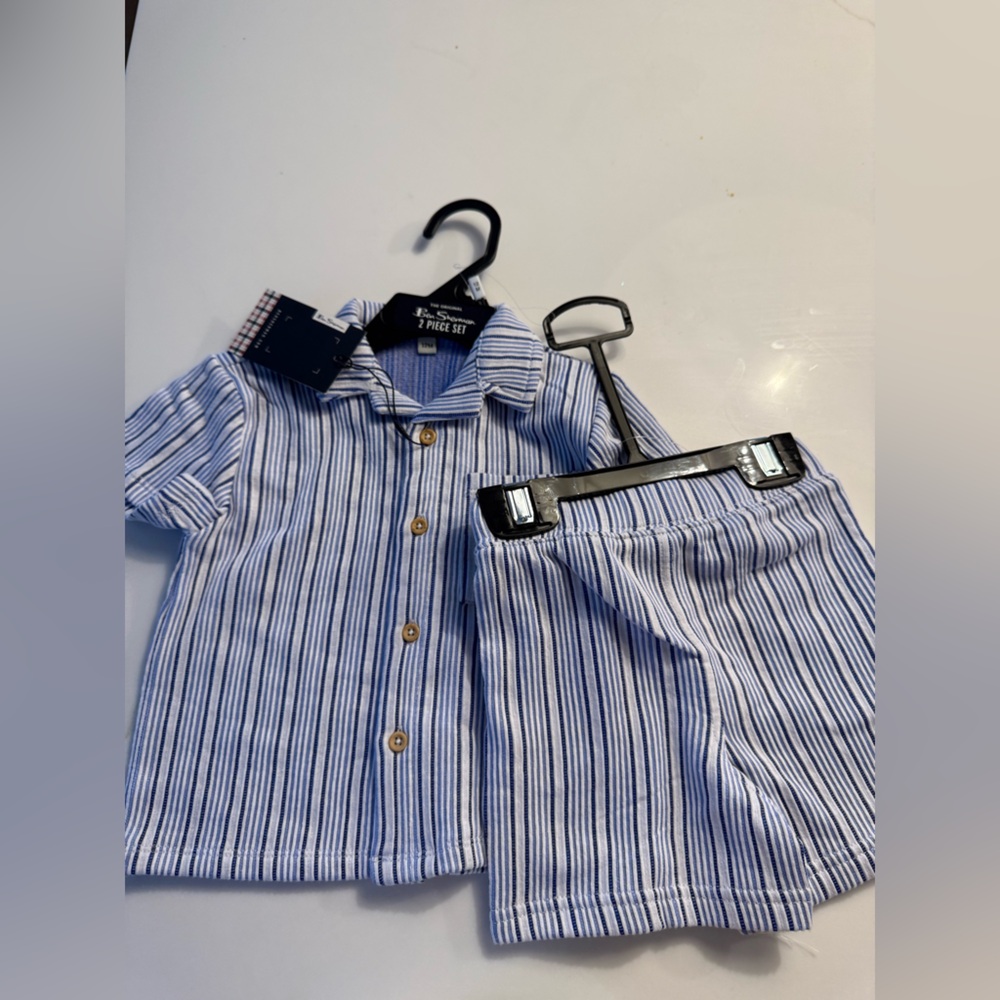 Ben Sherman Boys Short Set- 12M- NWT